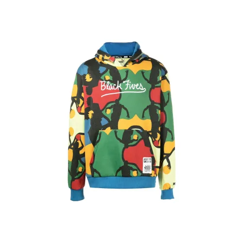 PUMA Black Fives Harlem Многоцветные Мужские Толстовки
