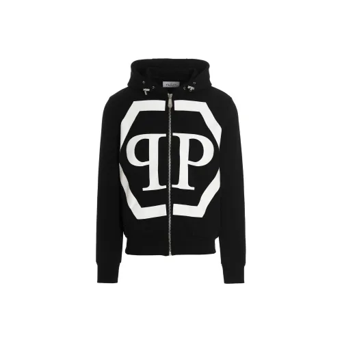 PHILIPP PLEIN Мужские черные свитшоты