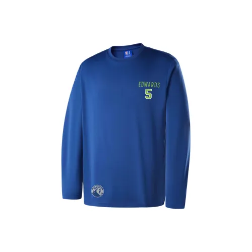 NBA Тимбервулвз Темно-синяя Унисекс Футболка