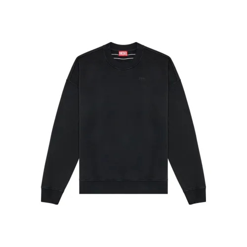 DIESEL Черные Мужские Свитшоты