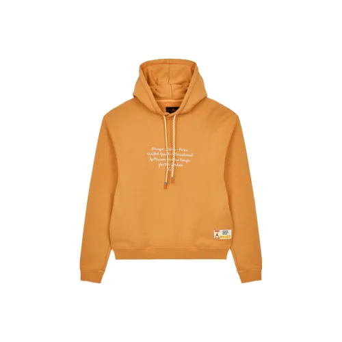 JORDAN X Maison Chateau Rouge Association Orange Men's Sweatshirts