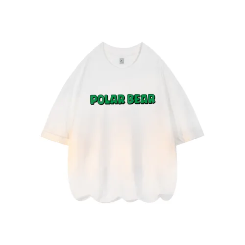 Белый медведь Унисекс Футболка
