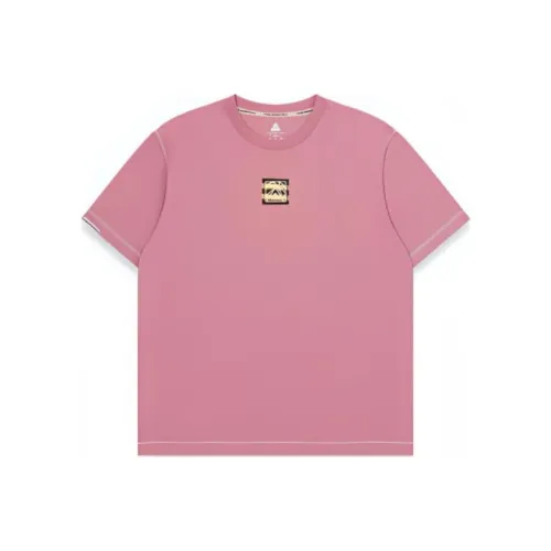 PEAK Basketball Culture Series Т-рубашка Мужская Темно-фиолетовая Розовая