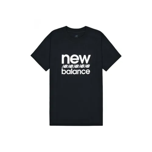 New Balance совместный бренд SS25 T-рубашка мужская черная