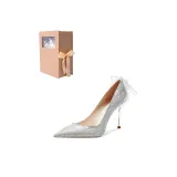 Серебряный [Минималистичная роскошная коробочка с бантиком]