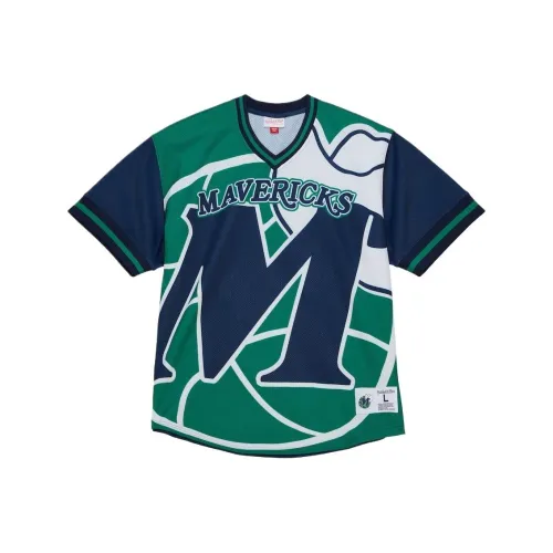 NBA x MITCHELL NESS Dallas Cowboys Jumbotron 3,0 T Рубашка Мужская Зеленая