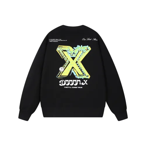 Свитшот с круглым вырезом унисекс