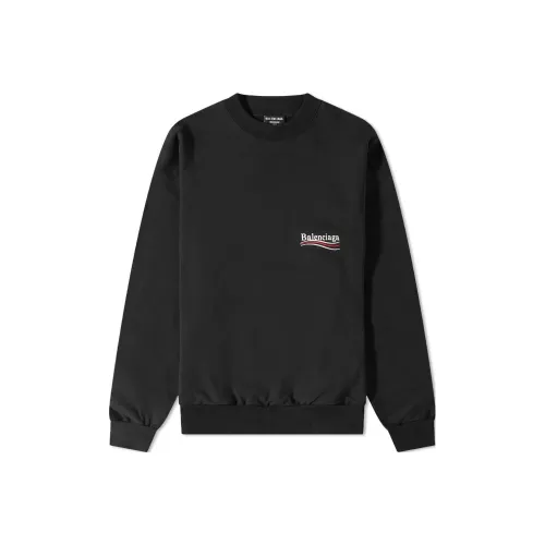 BALENCIAGA Черный Унисекс Свитшоты