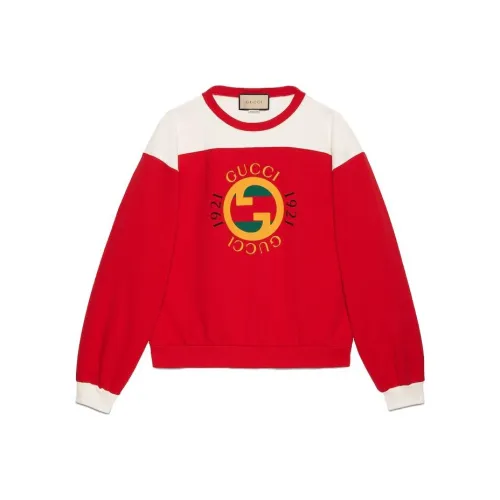 Gucci Red Мужские Свитшоты