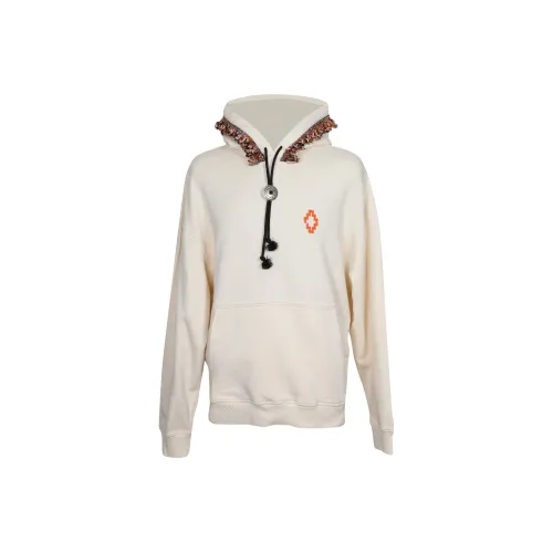 MARCELO BURLON Бежевый Мужской Свитшот