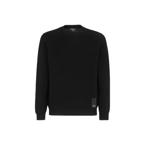 FENDI Черный Мужские Свитшоты