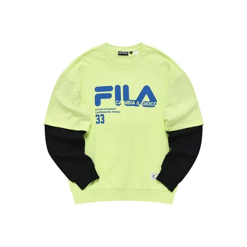 FILA FUSION Свитшот Мужской Mandarin Orange