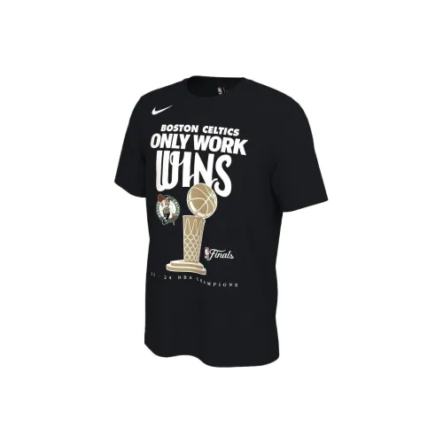 NBA Nike Boston Celtics Футболка Мужская Черная