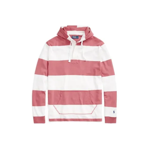 Polo Ralph Lauren Толстовка Мужская Розовая Белая