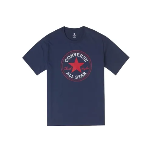 Конверс T-Shirt Унисекс Морской Синий