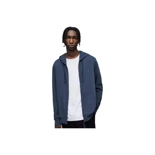 ALLSAINTS Ветреный Синий Мужские Свитшоты