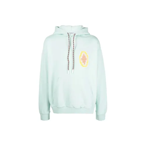 MARCELO BURLON Зеленый Мужской Свитшот