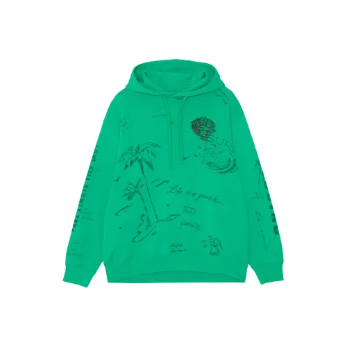 Ed Hardy Зеленый Мужской Свитшот