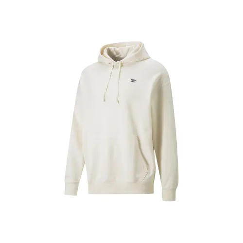 PUMA Downtown Хлопок, Лен, Смесь в Натуральном Цвете, Мужские Свитшоты