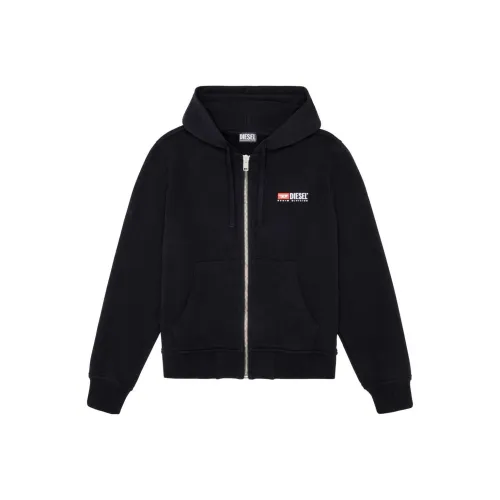 DIESEL Черные Мужские Свитшоты