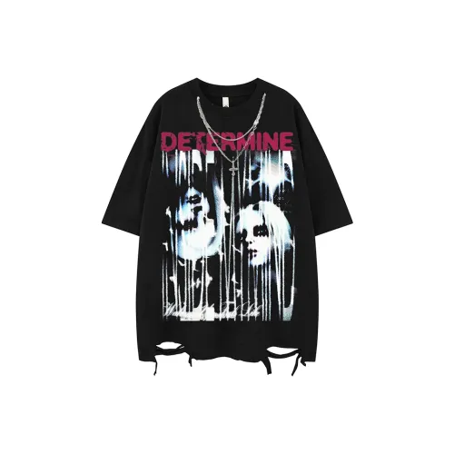 YEARNED Черная Унисекс Футболка