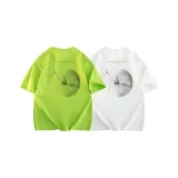 Неоновый зеленый + белый