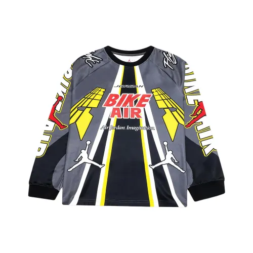 Джордан x Nigel Sylvester T-Shirt Международная версия Унисекс Железо-серый