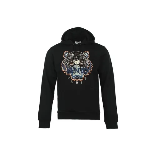 KENZO Classic Tiger Head Черный Мужской Свитшот