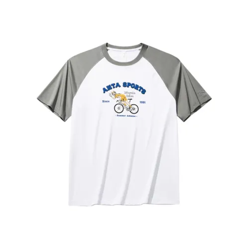 CHAOJIANTA T-рубашка мужская белая снежинка космический серый