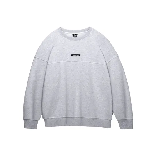 Muscle Dog FW23 Толстовка Мужской Белый Фотиния Серый