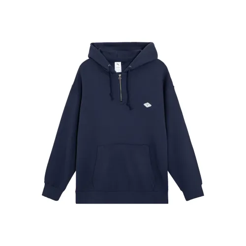 PUMA X Nanamica SS23 Co Брендированная Серия Морской Синий Мужские Толстовки