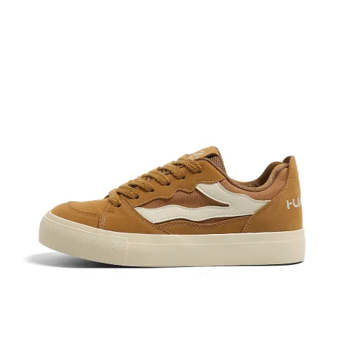 HUANQIU Покрытие Устойчивое к истиранию Легкий Противоскользящий Низкий Топ Скейтборд Кроссовки Мужские Пшеница