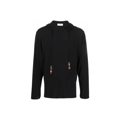 Marine Serre Черные Мужские Свитшоты