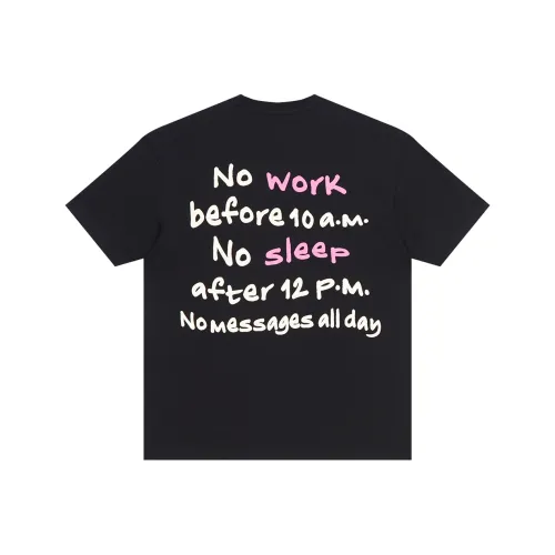 Безшовный крой Унисекс Футболки