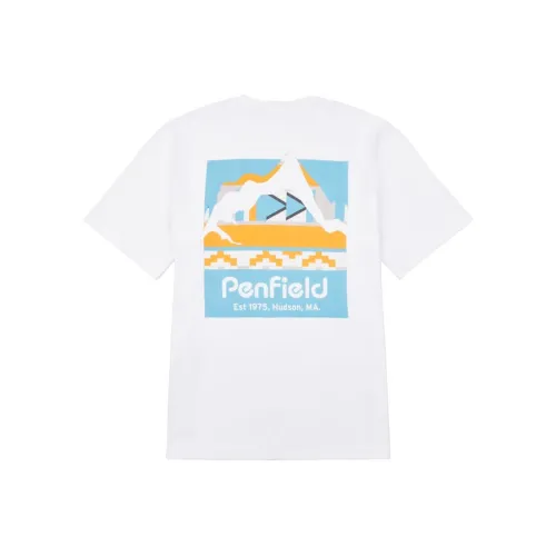 Penfield Белая Мужская Футболка