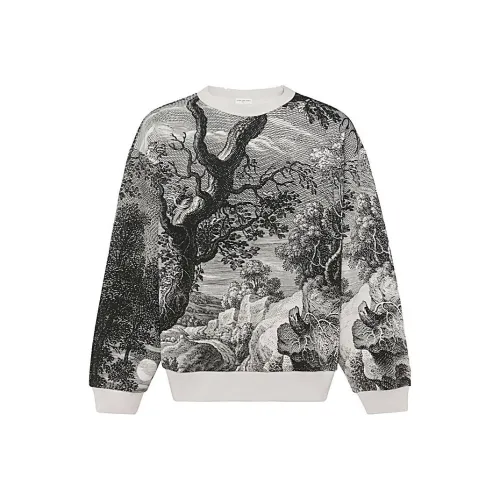 DRIES VAN NOTEN Мужские черные свитшоты