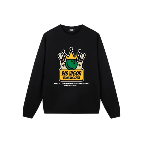 PJ's Vigor Свитшот Унисекс Черный