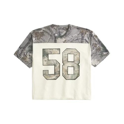 Hollister Белые Мужские T-рубашки