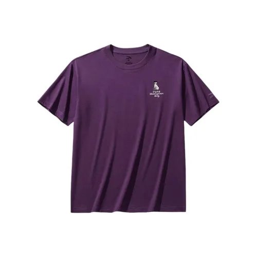 ANTA Life Collection T-Shirt Мужской Фиолетовый Глина