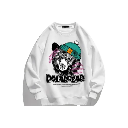 Белый медведь Унисекс Свитшоты
