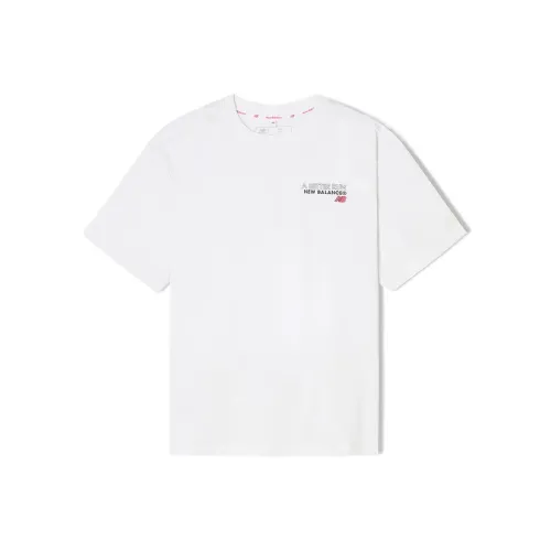 New Balance совместная линейка FW24 T-Shirt Унисекс Белый