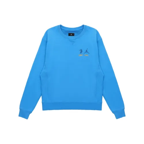 Джордан 「Future Is Now」 Синий Мужской Свитшот