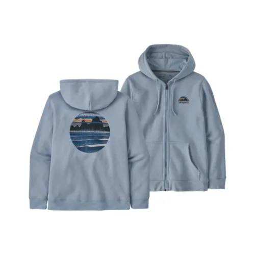 patagonia Синий Унисекс Свитшоты