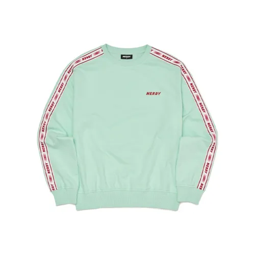 NERDY SS22 Свитшот Унисекс Мятно-зеленый