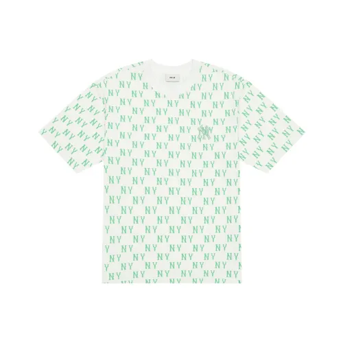 Mlb Base Logo Нью-Йорк Янкис Экрю Унисекс Футболка