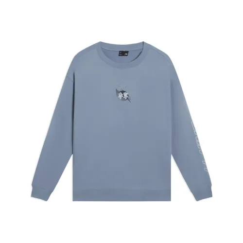 LINING Sports Trend Series Толстовка Мужской Мягкий Серый Синий