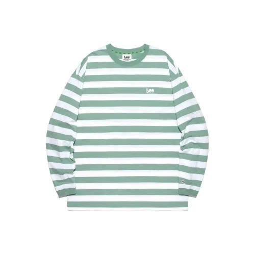 Lee Шалфейно-зеленый Мужской T-рубашки