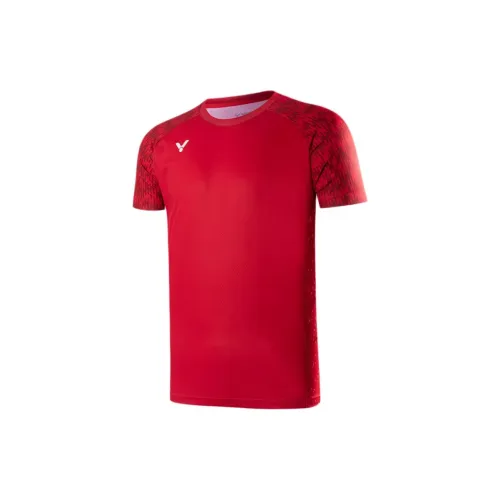 Victor T Рубашка Унисекс Датский Красный