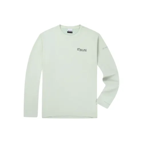 Коллаборация Columbia HIKE365 T-рубашка Мужская Светло-зеленая