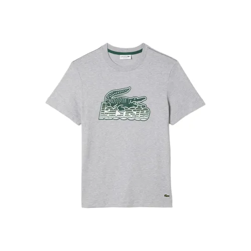 LACOSTE Collaboration Серые Мужские T-Рубашки